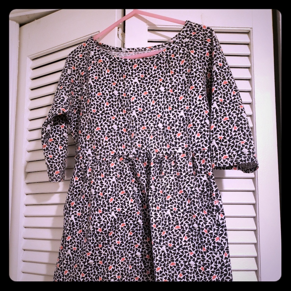 Girls heart dress